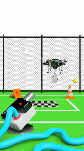 三维 3d 无人机 尝试 人工智能 机器学习