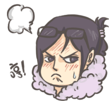 二次元 眼镜 大脑 哼