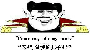 熊猫人 海贼王 白胡子 来吧做我的儿子吧