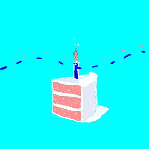 生日 蛋糕 动画 蜡烛