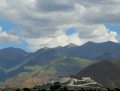 西藏 西藏风景 山脉 流云