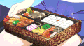 肉 虾 strawberry food 饭盒 卡通