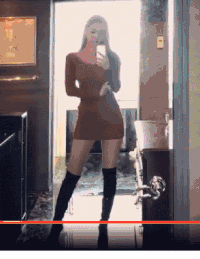 美女 气质 身材 自恋