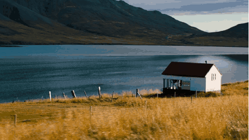 20世纪福克斯 冰岛 房子 湖 电影 白日梦想家 风景
