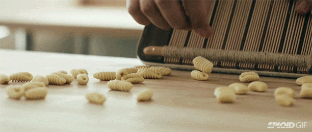 意大利面 pasta 切 手工制作