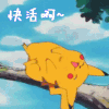 动漫 二次元 神奇宝贝 宠物小精灵 皮卡丘 快活啊