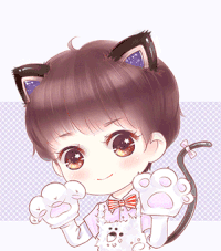 卖萌 可爱 猫 动漫 卡通 二次元