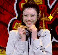 可爱 天天向上 奚梦瑶 女神 比心 综艺