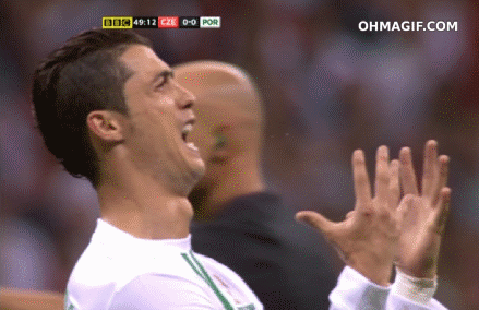 c罗纳尔多 世界杯 足球 激动 哭 难过 Cristiano Ronaldo