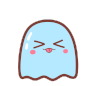 可爱 萌 蓝色 小水滴