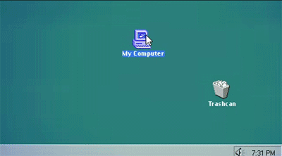 电脑 桌面 鼠标 移动