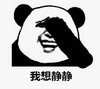 熊猫头 搞笑 可爱 呆萌 斗图 我想静静