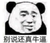 暴漫 文字表情包 别说还真牛逼 搞笑 逗 沙雕