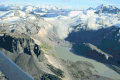 冰川  自然 美景 山峰 雪盖 闪图