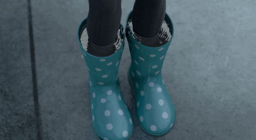靴子，雨