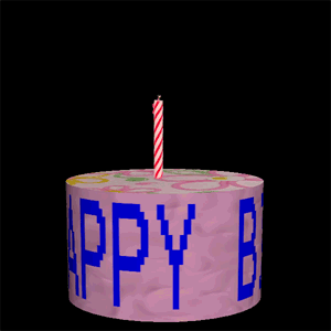 生日 生日快乐 火 蛋糕 旋转