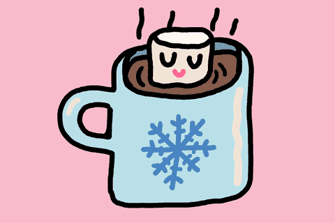 热咖啡 方糖君 冒泡 动画 卡通