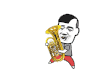 蘑菇头 萨克斯 吹奏 音乐