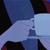 茶   动漫 杯子 惊讶