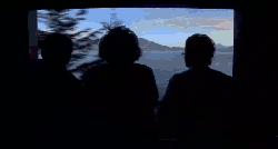 加拿大不列颠哥伦比亚省风光 旅游 火车 窗户 纪录片 风景