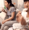 搞笑 轻松时刻 斗图 吃雪糕 惊吓