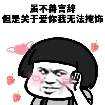 暴漫 熊猫头 虽不善言辞 但是关于爱你我无法掩饰 搞怪 逗
