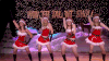 舞蹈 美少女 圣诞装扮 表演 活力四射 圣诞 节日 christmas