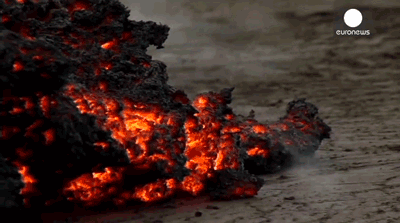 熔岩 lava nature 灾难