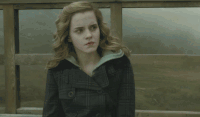 Hermione&Granger 不敢直视 假装无所谓 偷看 哈利波特6 混血王子 爱玛