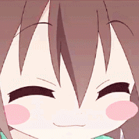 女孩 吃货 开心 动漫