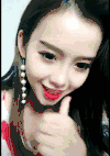 美女 擦嘴 撩头发 漂亮