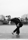 街舞 黑白 玩耍 可爱