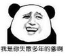 暴漫 文字表情包 我是你失散多年的爹啊 搞笑 逗 沙雕