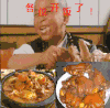各位开饭了 烧鸡 小和尚 猪肘