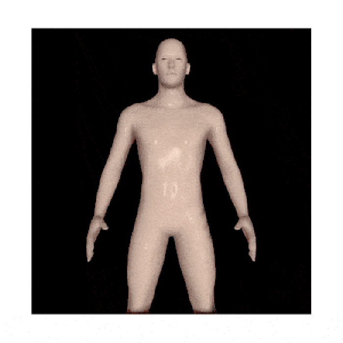 人物 特效 3D 裸体人