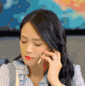 陈乔恩 打电话 深情 撇嘴