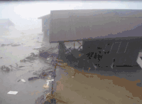 海啸   可怕  奇葩   害怕