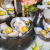 美食 海鲜 扇贝 柠檬
