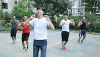 刘昊然 广场舞 搞笑 逗比