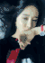 女神 懒散 躺在床上 眼神