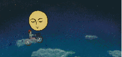 夜空 日剧 月亮 骑车 幸福面包 月亮和mani