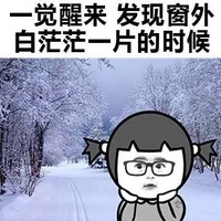 金馆长 怦然心动 雪地 一片的时候