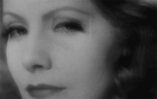 嘉宝 Greta+Garbo 令人震惊的脸 飞吻