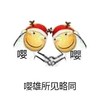 滑稽嘤 嘤雄所见略同 斗图 搞笑 可爱 握手