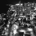 都市 夜景 黑白 光影世界