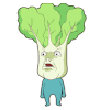 暴走蔬菜 表情包 生气