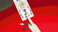 美少女 扑克牌 魔法 动漫