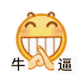 emoji 小黄脸 牛逼 搞怪 逗