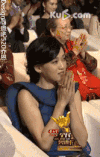陈乔恩 观众 微笑 拍手