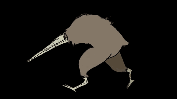 无翼鸟 kiwi